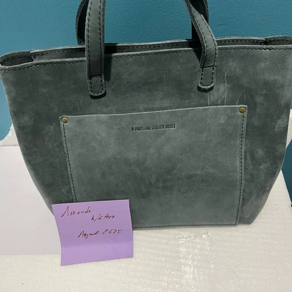 Portland leather goods Storm Medium Crossbody Tote - Picture 9 of 9